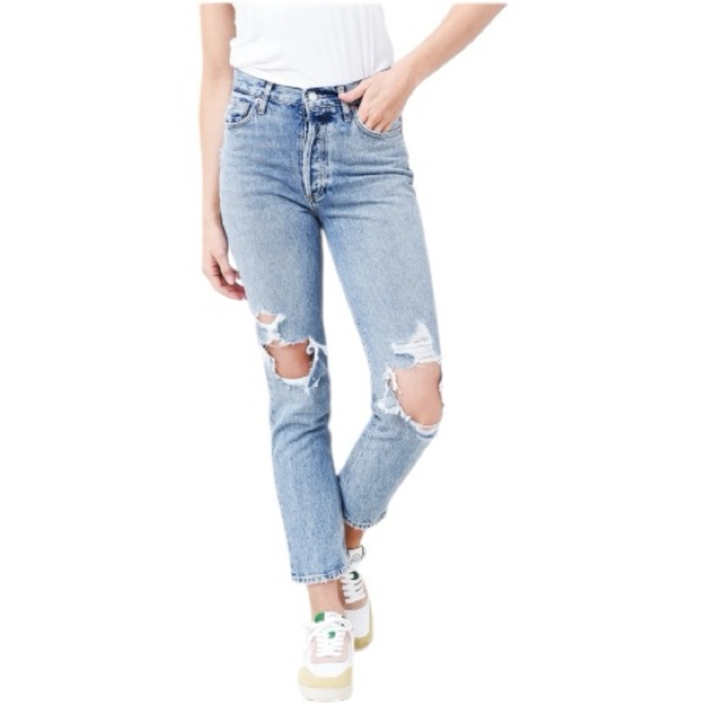 AGOLDE WOMEN'S FEN HIGH RISE RELAXED TAPERED JEAN Style: A182-1206